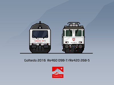 Gottardo2016  Re460&Re420