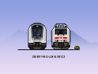 DB BR146 E-Lok & IC2