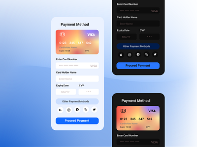 Credit Card Checkout
#DailyUI