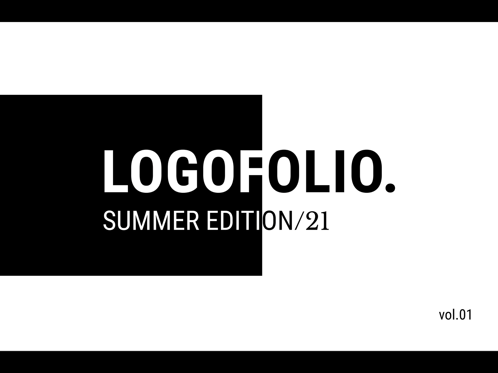 Logofolio Summer Edition 2021 black and white branding design graphic design linework logo minimalism