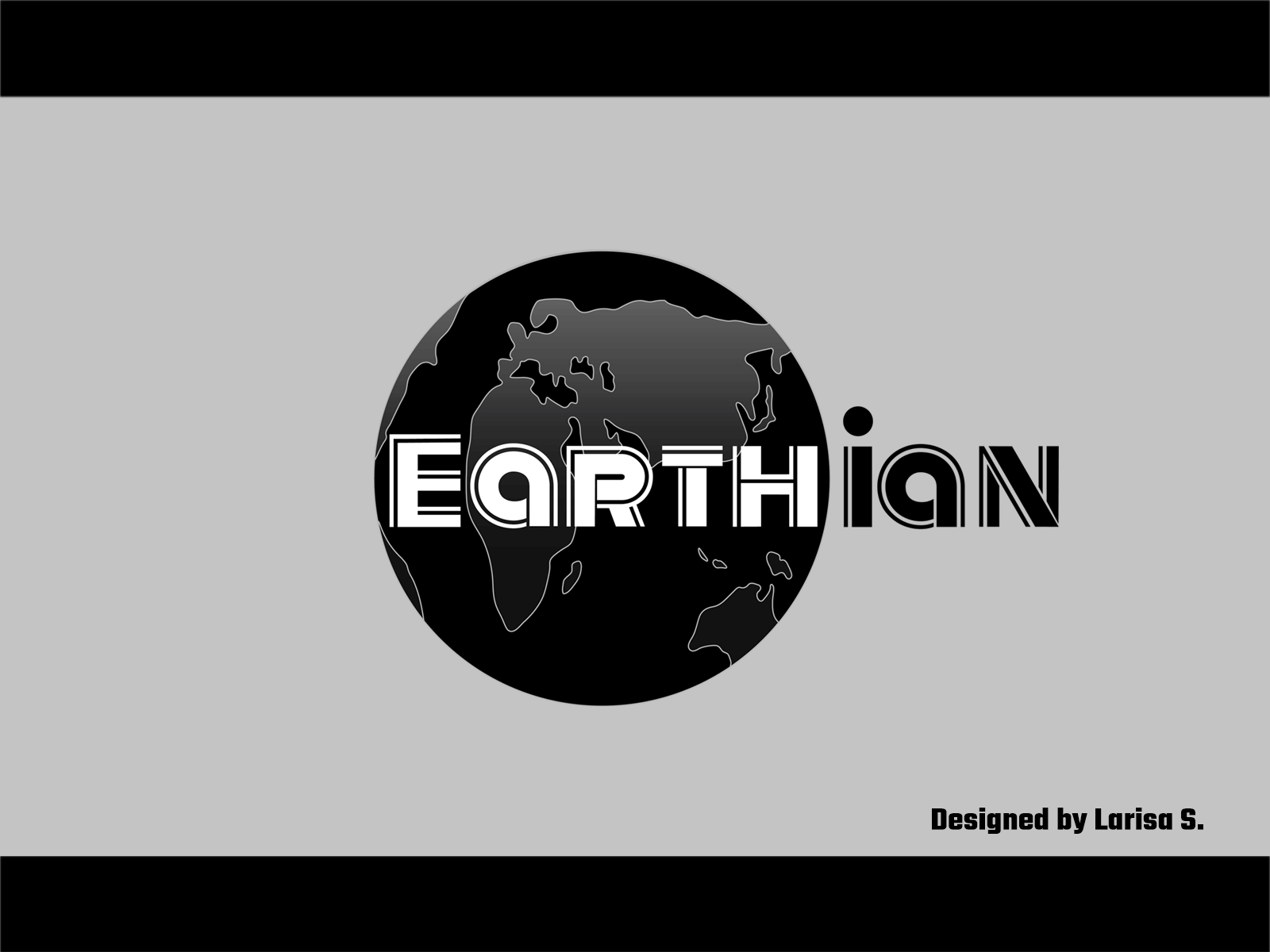 Earthian Streetwear Logo Design adobe illustrator adobe photoshop black and white brand logo branding design graphic design logo minimalism monochrome streetwear vector