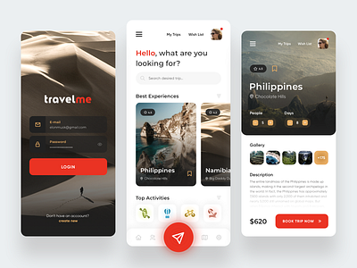 Travel Service - Mobile App