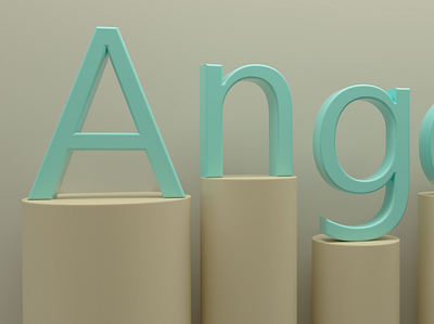 ANGEL_SSS 3d design graphic design icon illustration typography vector