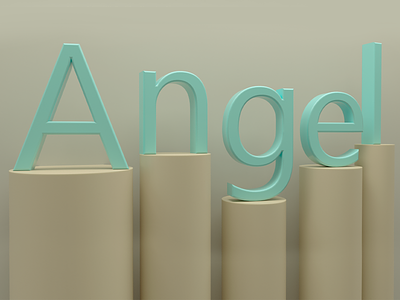 Angel 3d animation branding design graphic design icon illustration logo motion graphics typography vector