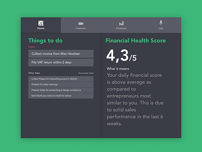 App for Entrepreneurs and Accountants