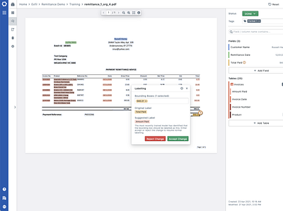 Unmand Exfil | Training data feedback loop ai enterprise software machine learning ui