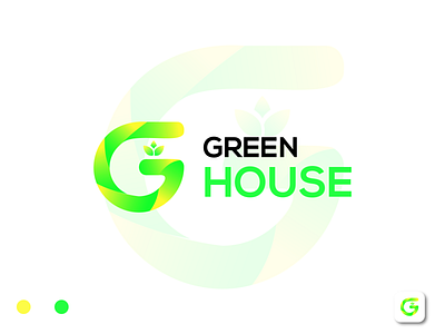 Green House Logo Design