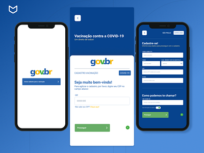 Tela de cadastro desing inspiration ui uidesign ux uxdesign vaccine