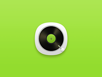 Green ander dribbble green icon