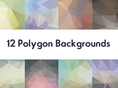 Free Polygon Backgrounds :V1
