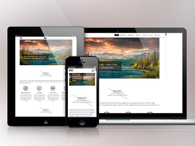 Iris Premium Bootstrap Theme