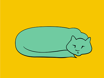 Series: Sleepy Pets animal illustration cat illustration cats design designdogs dogs illustration shelter pets vector