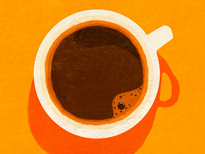 Coffee coffee coffee illustration design illustration