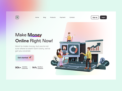 Make Money Online - Hero Header