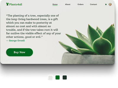 Plant Store Landing Page