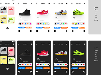 Shoe Store App custom Design