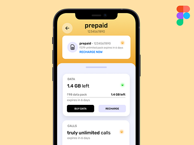 Airtel data balance iPhone model 3d airtel app design apple design figma figmadesign graphic design illustration iphone logo ui web design