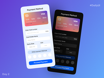 Credit Card Checkout - Daily Ui Challenge - Day 2 3d animation app design branding credit card checkout daily ui design design challenge figma figmadesign graphic design illustration logo motion graphics ui web design