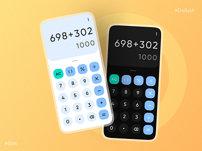 Calculator App - Daily UI Challenge - Day 4