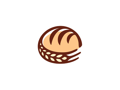 Bread bread logo sign spike