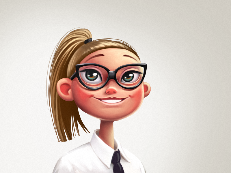 Business woman by Sergey Kovalenko on Dribbble