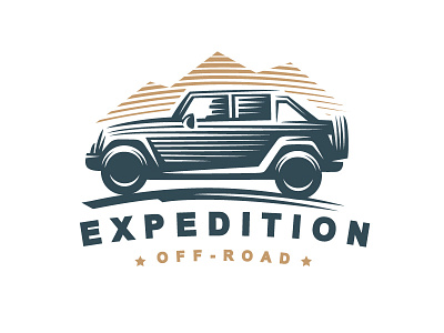 off-road car icon logo off road sign