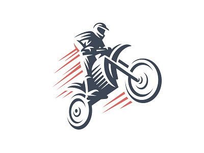 Motocross jumping logo moto motocross motorcycle sport