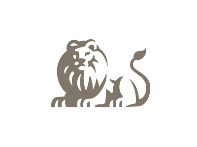 Lion lion logo