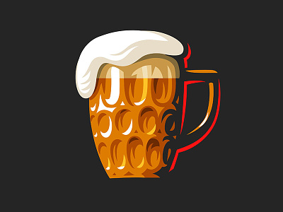 Beer beer cup mug