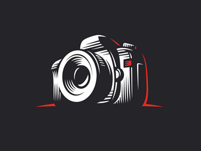 Photo camera camera icon illustration logo photo