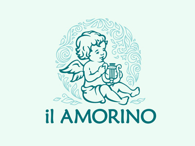 il Amorino variants angel character wedding