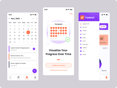 To Do List - Schedule Planner Mobile App by Saiful Islam on Dribbble