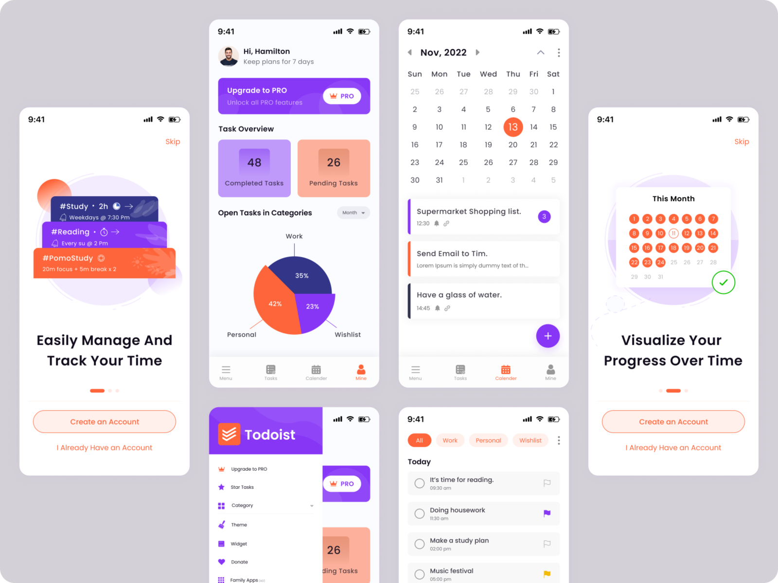 To Do List - Schedule Planner Mobile App by Saiful Islam on Dribbble