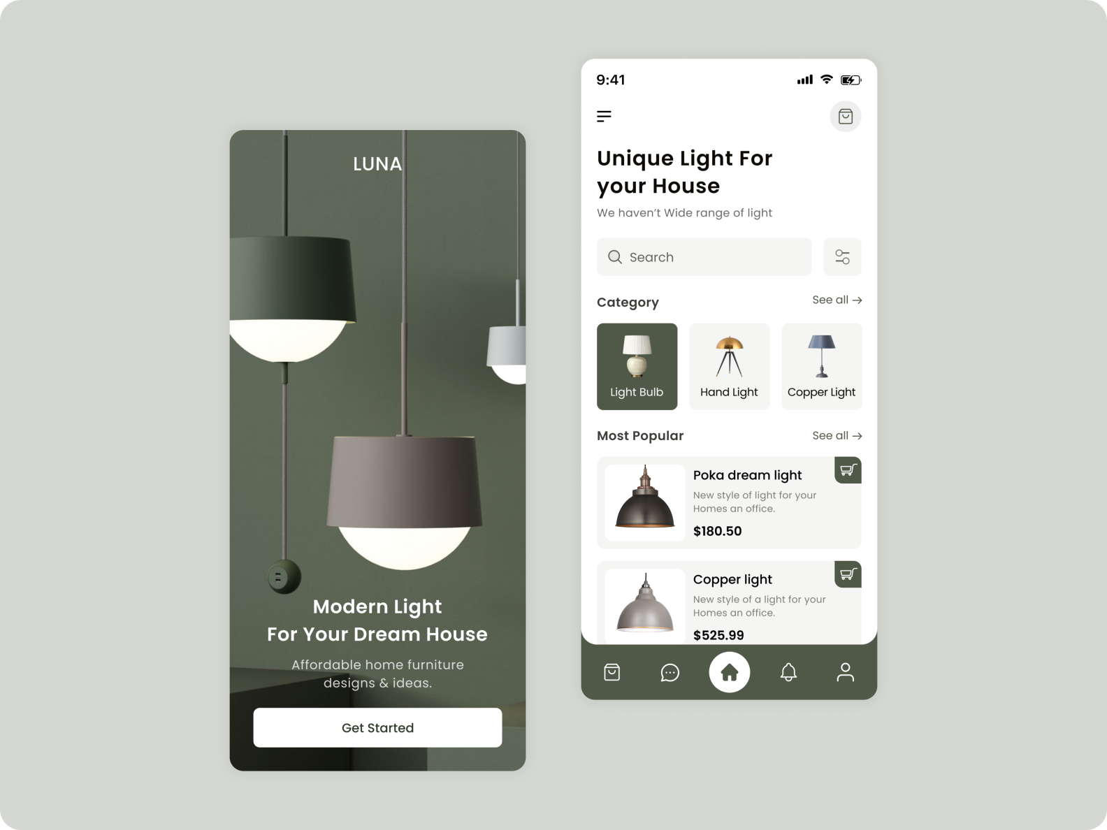 Lamp Product App by Saiful Islam on Dribbble
