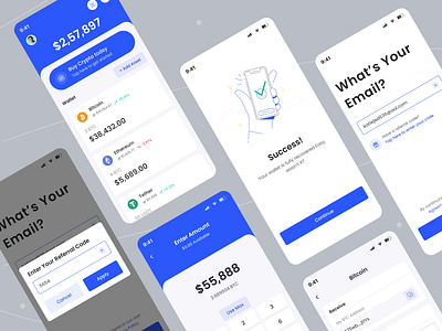 Crypto wallet - Mobile App