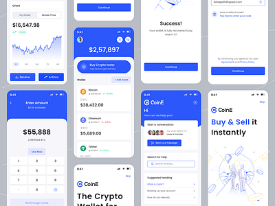 Crypto wallet - Mobile App