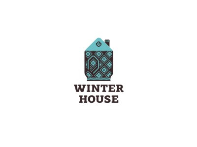 Winter House cozy house mitten winter