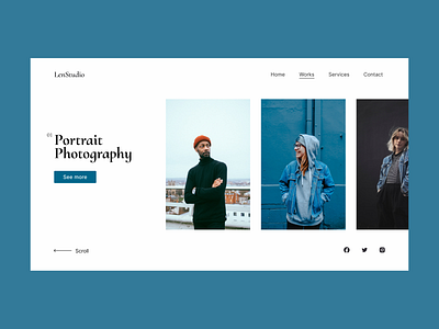 Modern Photography Website