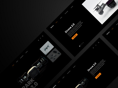Drone Ecommerce Landing Page