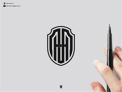 monogram MH awesome brand branding design graphic design graphic logo icon letter lettering lexury logo logo logo inspiration logo inspire logodesigh mh monogram sell logo simple typography vector