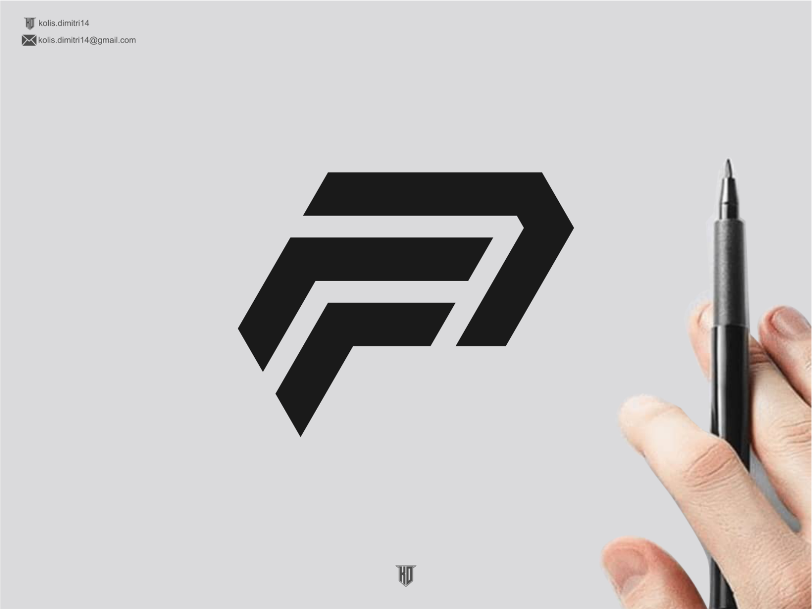 monogram FP by Kolis Dimitri on Dribbble