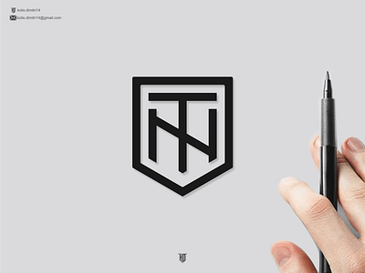 monogram NT brand branding company design dubay england graphic design icon initial logo logo ideas logo profesional logos modern monogram nyc sport typography usa vector