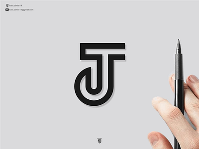 logo TJ brand branding clothing company design graphic design icon initial letter logo logo design logo ideas logo type logos monogram sport tattoo typography usa vector