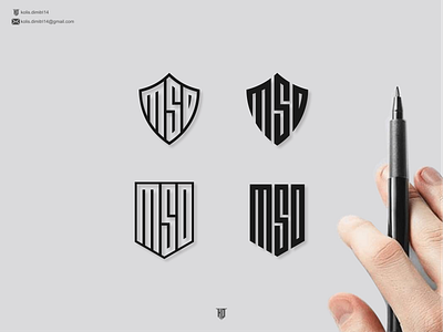 monogram logo MSD brand branding company design graphic design icon logo logo design logo folio logo tipo logos modern monogram simple sport symbol typography vector