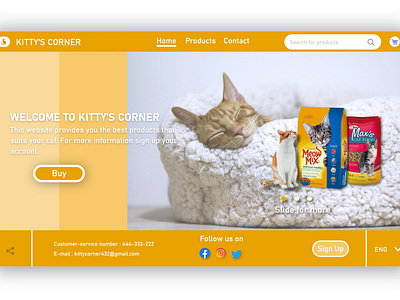 E-commerce Website UI Design adobexd design ui