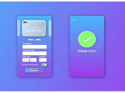 Credit Card Checkout Page adobexd dailyui ui
