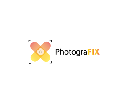 Logo Photografix app branding design graphic design icon illustration logo typography ui ux vector
