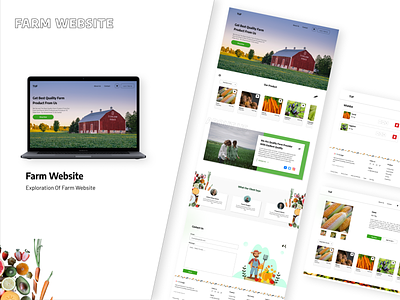 Landing Page - Farm Website