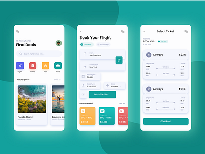 travel booking app