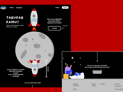 Educational Purpose animation design illustration landing page typography ui website